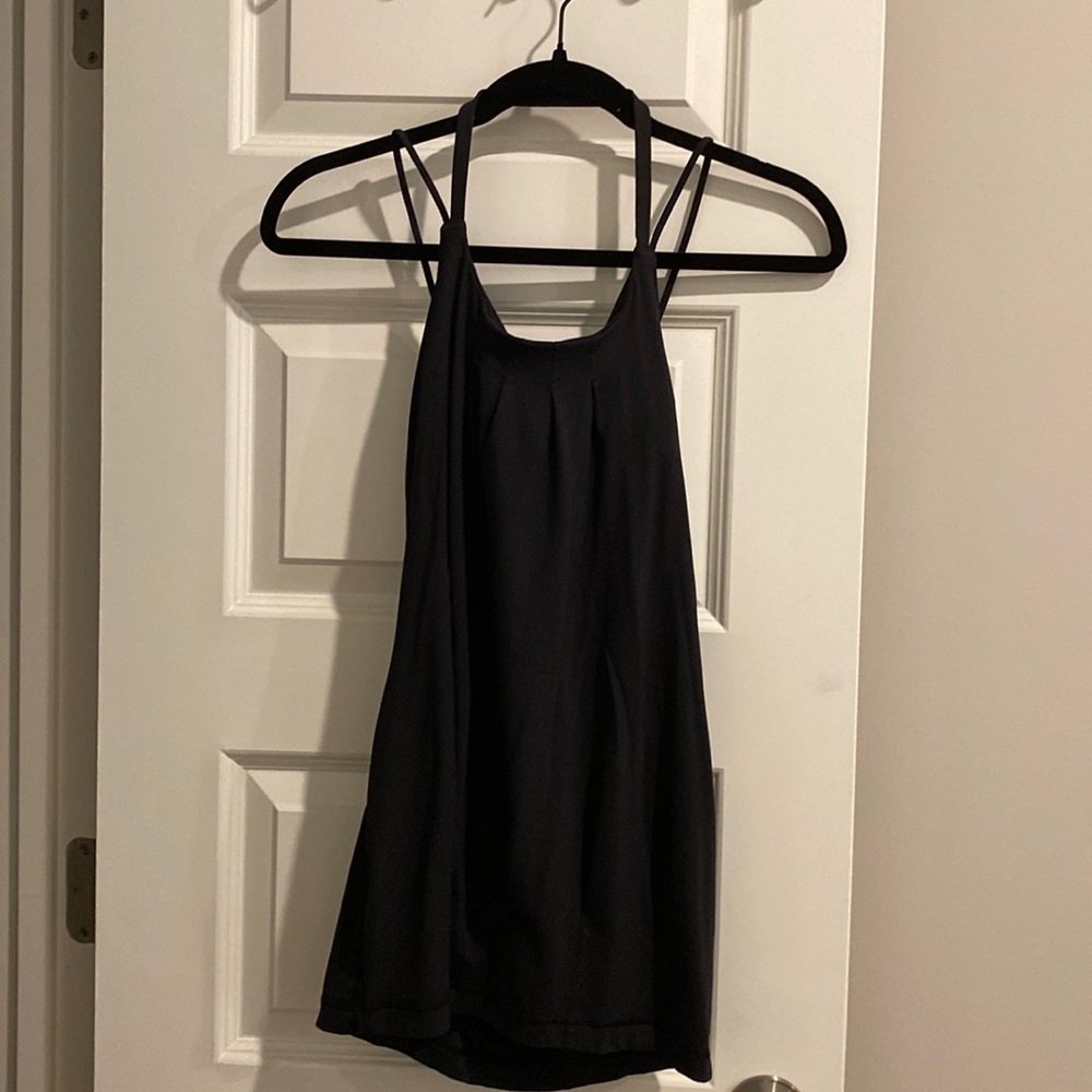 Lululemon black strappy top